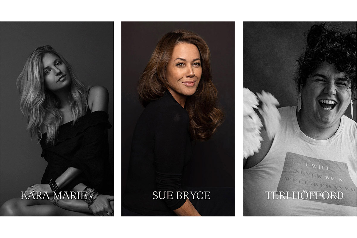 Sue Bryce, Kara Marie, Teri Hofford 2022