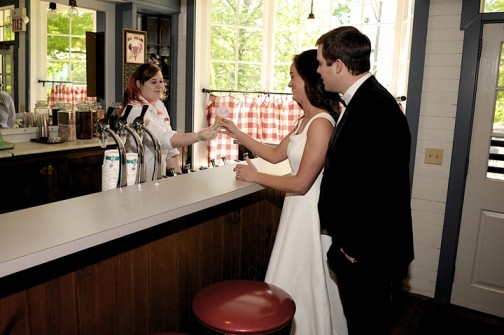 Stopping for an ice cream cone