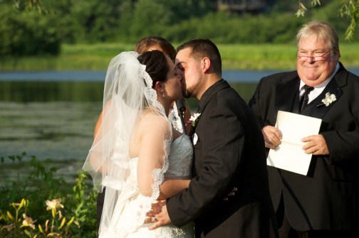 ceremony kiss